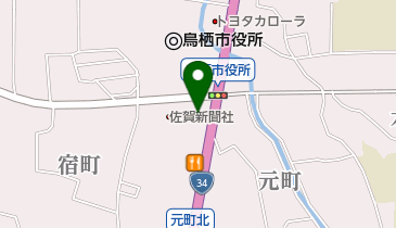 社団法人鳥栖青年会議所の地図画像