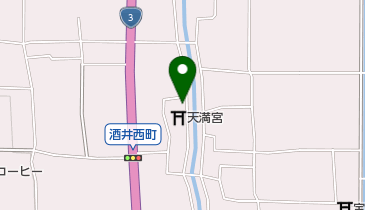 遍照寺の地図画像