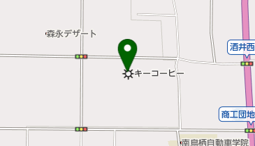 キーコーヒー株式会社 九州工場の地図画像