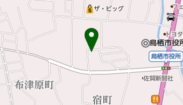 鳥栖市立 市民プールの地図画像