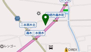 光タイヤサービスの地図画像