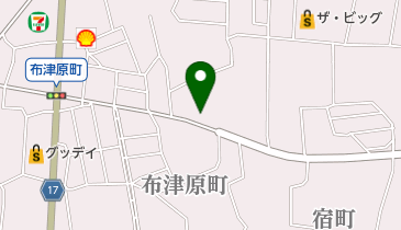 あさこ美容室の地図画像