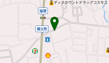 ヘアーサロンテヅカの地図画像