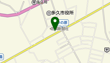 株式会社音成印刷多久営業所の地図画像