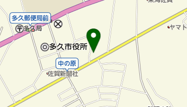 大井手商店の地図画像