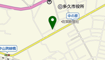 多久まんじゅうの地図画像