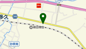 田代建材店金物部の地図画像