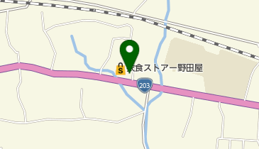 東部自動車整備工場の地図画像