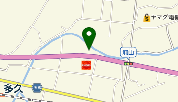ヤクルト 多久センターの地図画像
