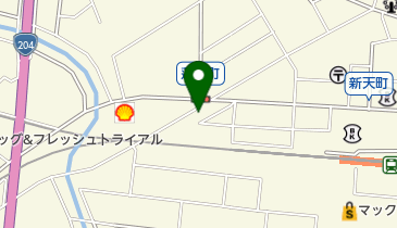 うえだいけす料理の地図画像