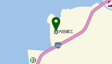 九州内田鍛工株式会社の地図画像
