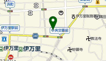 尾崎クリーニング店の地図画像