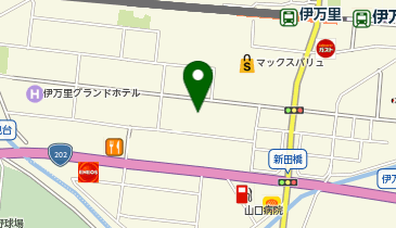 やまおく伊万里店の地図画像