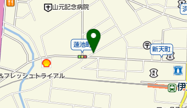 山田食料品店の地図画像