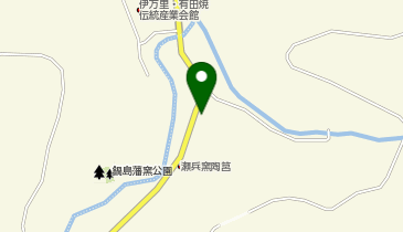 山本翠山窯展示場の地図画像