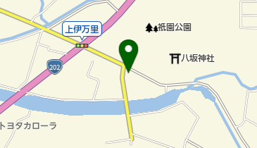 美容室ライズの地図画像