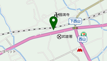 株式会社タケシタの地図画像