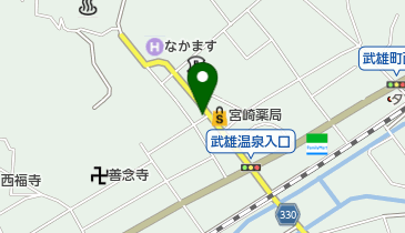 糸屋呉服店の地図画像