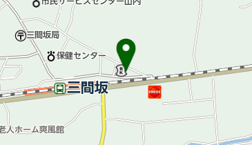 楢崎百貨店の地図画像