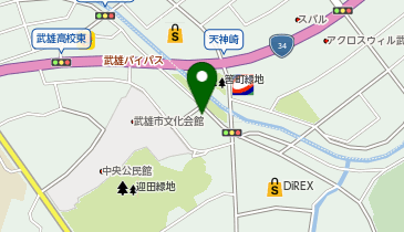 あかぼう武雄D・C・センターの地図画像