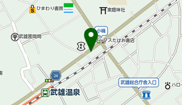 オートショップ武雄の地図画像