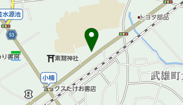 有限会社ふるかわガスの地図画像