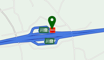 喜多村石油株式会社川登サービスエリア上り線給油所の地図画像