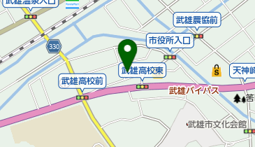 大曲電器の地図画像