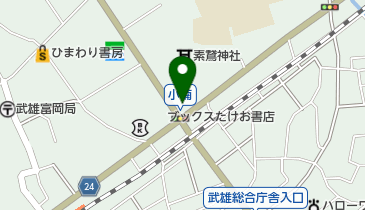 山崎デンキの地図画像