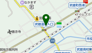 ヤマハ音楽教室武雄センターの地図画像