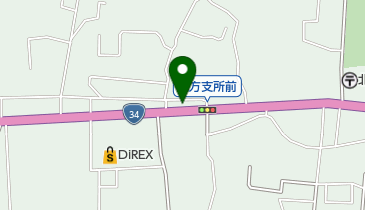 洗濯王北方役場前店の地図画像