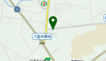三船クリーニング店の地図画像