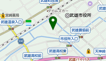 武雄商工会議所の地図画像