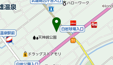 佐賀県職員労働組合杵藤支部の地図画像