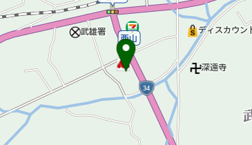 クラフトワンbyいわながの地図画像