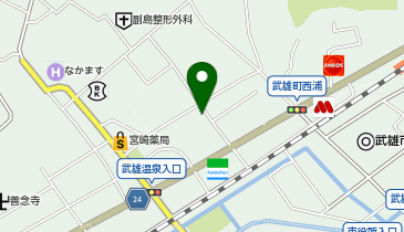 染と織みやざきの地図画像