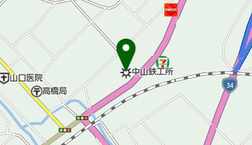 株式会社中山鉄工所の地図画像