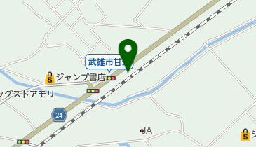 日野鉄材の地図画像