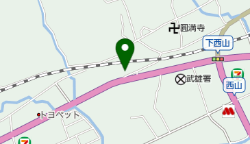 田栗酒店の地図画像