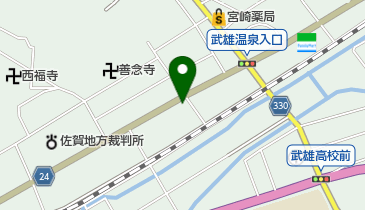 古賀自転車商会の地図画像