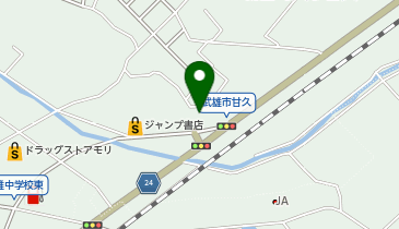 株式会社佐賀マツダ武雄営業所の地図画像