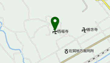 西福寺の地図画像