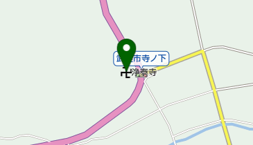 浄泰寺の地図画像