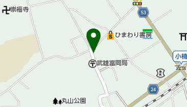 二本松商店の地図画像