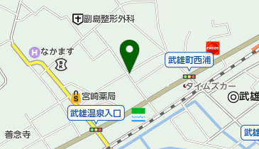 スナック・プラスパァの地図画像