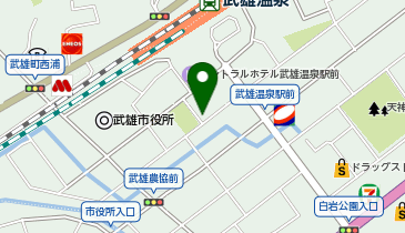 お好みランチ三草二木の地図画像