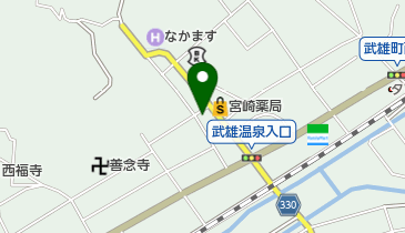 貝原時計店の地図画像