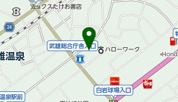 麻雀クラブたなかの地図画像