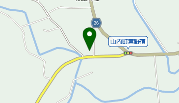 大宅理髪店の地図画像