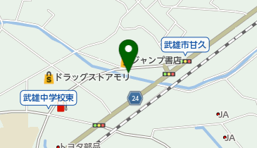 やぶれ食堂の地図画像